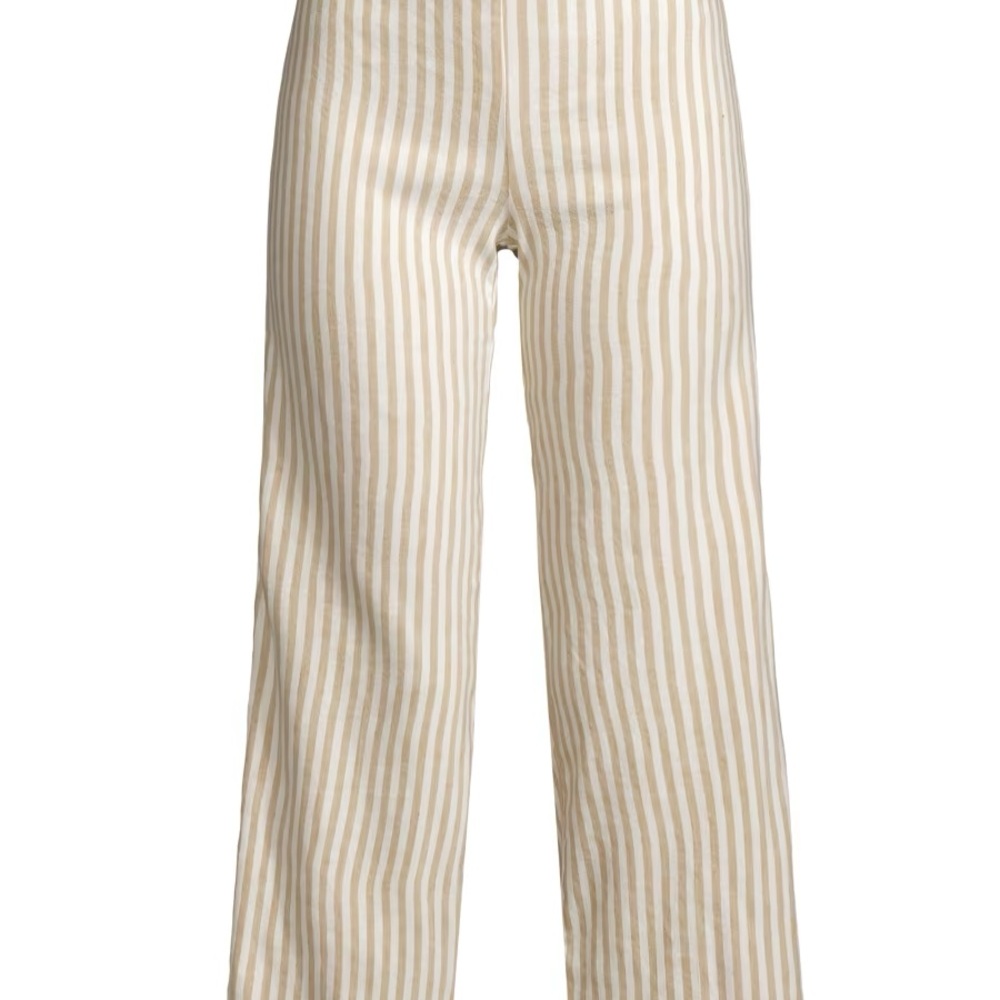 Avenue Montaigne Alex linen blend ankle copped pant sz. 0